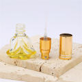 6ml Perfume bottle Versatile Colorful Empty Glass bottle Rose-shaped bottle for Fragrance lovers On-the-go individuals Beauty enthusiasts Perfume collectors Travel essentials. 