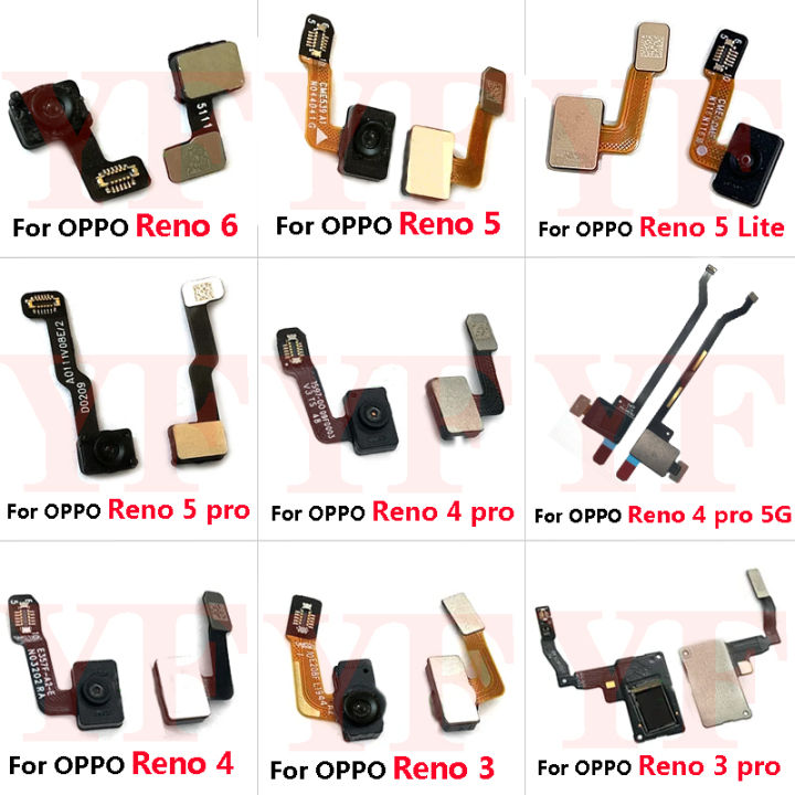 For OPPO Reno2 Reno3 Reno4 Reno5 Reno6 Reno7 Pro Lite 5G Reno Z Under Screen Home Touch Fingerprint Sensor Flex Cable