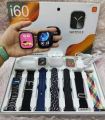 i60 Suit Extreme Hot 12 in 1 Set Smart Watch 2.3 inch 2 Watches 49mm Ultra 2, 45mm Watch 9 With 2 Watch Jelly Case & Airpods. 
