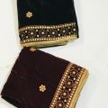 NEW WINTER SHAWL PURE 5000 WALVET SHAWL FOR GIRL / WOMEN ; COLOUR PURPLE /  BLACK. 