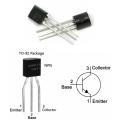 10pcs S9013 NPN power transistor 9013 TO-92. 