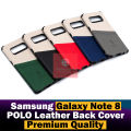 Samsung Galaxy Note 8 Back Cover Soft Leather Case For Samsung Galaxy Note 8. 