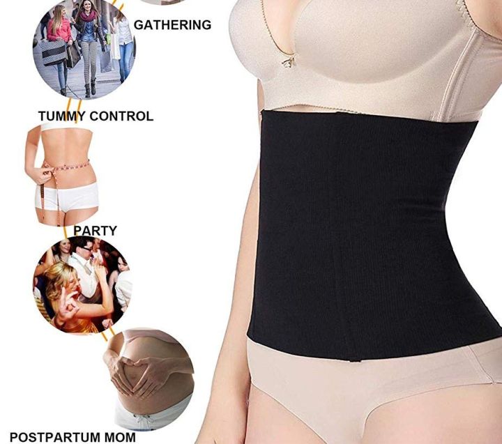Best%20Quality%20Multi%20Purpose%20High%20Waisted%20Seamless%20Belly%20Support%20Belt%20Fits%2030%20to%2036%20Inch%20Waist%20Tummy%20Control%20and%20Shapewear%20For%20Women%20Postpartum%20Belly%20Band%20-%20Image%203