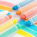Creative Non-toxic Dust Free Chalk DIY Painting White Pen Teacher Chalk Markers Drawing Pens Solid Water Chalk Office Supplies. 