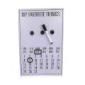 Magnetic Whiteboard Sheet, Magnetic Dry Erase Board - Thick Magnet Dry Erase Monthly Planner - with Fine Point Marker, Magnetic Board With Yearly Planner, Magnetic Whiteboard Sheet With Calendar. 