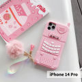 SUNAUDE Case For iphone 6 6 Plus 6s 6s Plus 7 8 7 Plus 8 Plus X XR XS XS Max 11 11 Pro 11 Pro Max 12 12 Pro 12 Pro Max 12 mini 13 13 Pro 13 Pro Max 13 mini 14 14 Pro 14 Pro Max 14 Plus Cute Cartoon Barbie Pink Funny Phone Case Silicone Full Soft Case. 