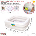 3 Ft Bestway Inflatable Baby Tub & Swimming Pool For Kids Baby Washroom Bath Swimming Pools Party With Inflatable Pool, New Born Baby Fun Indoor Kids Water Games, Play, Travel Bath Tub & Pool, Enjoy Summers Swimming Pool For Toddler & Kids Code: 51116. 