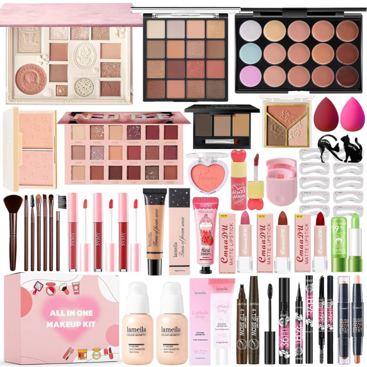All In One Makeup Kit Complete Beauty Set Bridal Cosmetic Kit Eyeshadow all-in-one-makeup-kit-complete-beauty-set-bridal-cosmetic-kit-eyeshadow