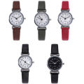Simple Women Small Round Dial Arabic Numbers Analog Quartz Wrist Watch Gift. 