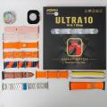 Ultra 10 in 1 Smart Watch | 10 Straps + Case | BT Calling | HD Display | Sport Modes. 