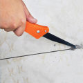 Tile Gap Knife and 5Refills Set Professional Tile Gap Repair Tool Hook Knife Old Mortar Cleaning Dust Removal Steel Construction Cleaning Tools. 