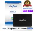 KingFast SSD DRIVE 128GB / 256GB SATA-3 6gbps 3D NAND TLC Solid State Drive For Laptop / PC. 