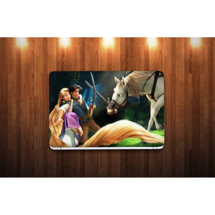 Rapunzel, Flynn Rider  laptop Skin Sticker Cover Art Decal Protector