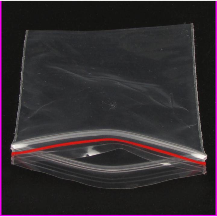 100pcs 6X8cm PVP Zip Lock Bags Clear Poly Bag Reclosable Plastic Small Baggies Gift Candies Packing Bags