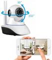 Wifi Ip Wireless Rotating Camera V380 Double-Antenna. 