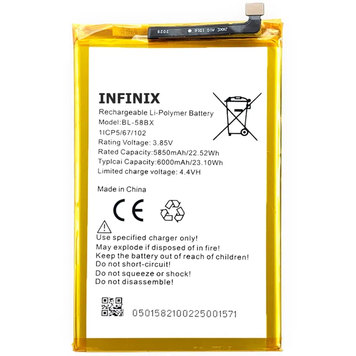 Infinix%20Hot%2011%20Play%20Battery%20Replacement%20BL-58BX%20Battery%20with%206000mAh%20Capacity_Silver%20-%20Image%203