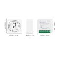 16A MINI Wifi Smart Switch  2WAY Control Timer Wireless Switches Smart Home Automation Work With Alexa Google Home. 