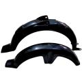Unbreakable Motorcycle Plastic Mud Guard Set with Built-in Mud Flaps for CD70 and All 70cc Bikes - Premium Quality Mudguards with Enhanced Protection. 