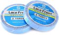 LACE Front Hair System Tae Roll BLUE 3 Yards 1 Cm - Double sided Authentic WALKER Tape (10 Days Hold Grip) - High Quality By Qs. 