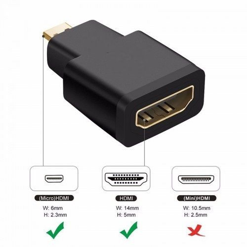 HDMI Female To Micro HDMI Male Adapter