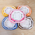Fleece Samoyed Huskie Pet Dog Cat Sleeping Bed Cushion Pad Blanket Nest Seat. 