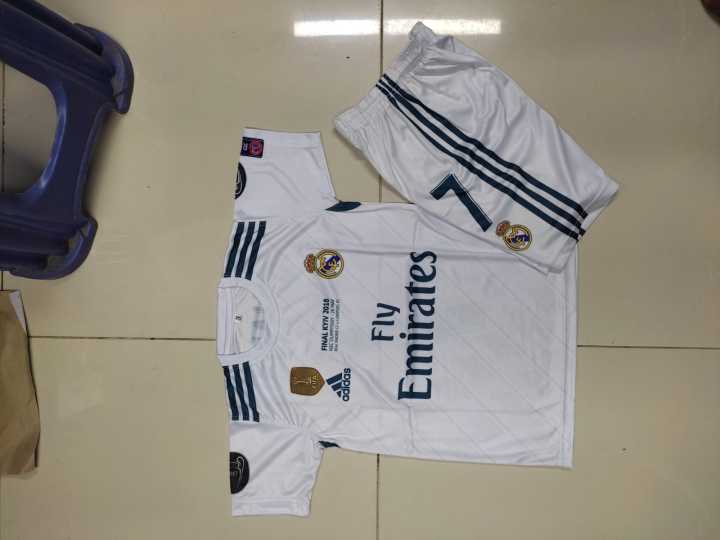 RONALDO%20REAL%20MADRID%20SOCCER%20FOOTBALL%20%20JERSEY%20white%20-%20Image%202