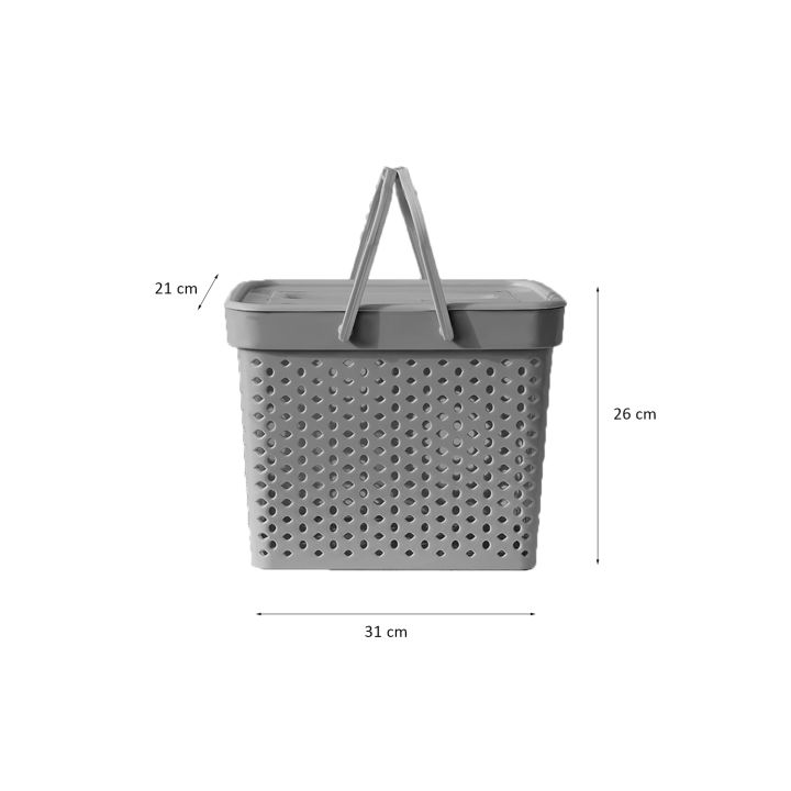 PrettyNeat%20Vented%20Storage%20Basket%20-%2010%20Liter%20-%20Image%203