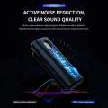 M9 Wireless Lavalier Microphone Plug-Play Noise Reduction Auto-Sync Wireless Lavalier Microphone Noise Cancellation Clear Radio Ultra-Long Life Live Vlog YouTube TikTok for iPhone/iPad Type-C Android Phone Youtuber Live Mini Mic. 