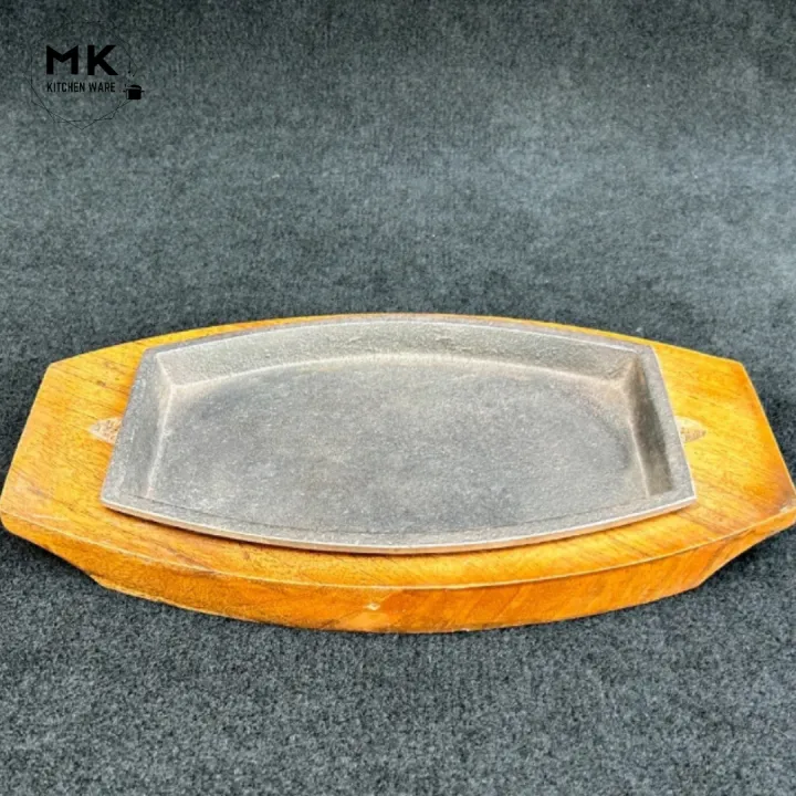 Steak%20Serving%20Tray,%20Sizzling%20Tray%20with%20Wooden%20Base%208%20Inch%20%E2%80%93%20Cast%20Iron%20Hot%20Plate%20for%20BBQ,%20Steak%20&%20Serving%20%7C%20Durable%20BBQ%20Sizzler%20Plate%20%7C%20BBQ%20Serving%20Tray,%20Hot%20Plate%20Cast%20Iron,%20Fajita%20Sizzling%20Tray,%20Restaurant%20Sizzler%20Plate%20-%20Image%204