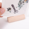 5Pcs/Set Wooden photo holder Name Seating Labels Menu Stand Table Number Holders Wedding Photos Clips. 