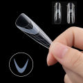 60pcs Reusable Soft Silicone Pads Stencil French Sticker Nail Art Extension Duet System Dual Forms French Manicure Builder Tool Yao Store. 