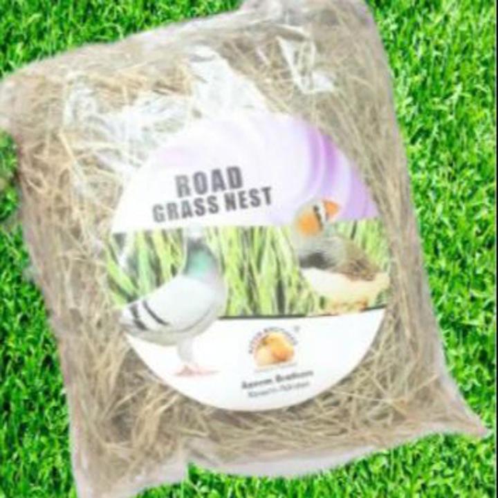 PACK of 3 | Road Grass Nest For Finches  And Small Birds | nesting material | nesting grass for finch java and small birds