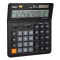 Deli - EM01020 #Desktop Calculator #Plastic-12 digits, 120 Steps Check. 
