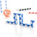 Pack Of 4 Snake Cube Puzzle Toys Set Twist Fidget Gift For Kids Child Boy Girl Brain Teaser Game, Mini Magic Cubes For Party Favors School Supplies Birthday. 
