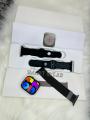 Apple Logo Smart Watch - Series 9 Smart Watch - With Magnetic Chain-3 Straps - Premium Quality Apple Logo Smart Watch With Big Display - Same Like Original Box. 