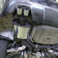 car universal dual exhaust end mufflers. 