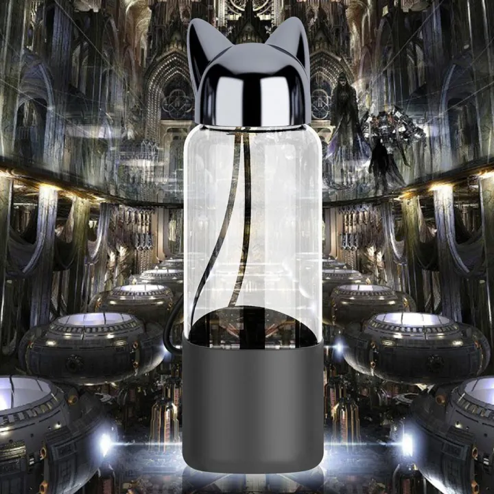 Durable%20Water%20Bottle%20Cute%20Fox%20BPA%20Free%20320ML%20Transparent%20For%20Bicycle%20Tour%20Environmwntal%20Friendly%20Long%20Lasting%20Water%20Cup%20Water%20Glass%20-%20Image%205