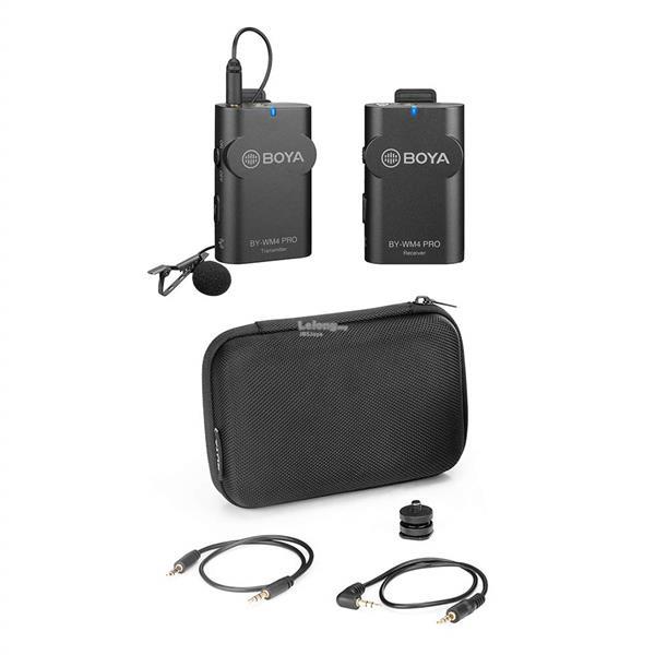 1%20Year%20Warranty%20-%20BOYA%20Universal%20Wireless%20Lavalier%20Microphone%20BY-WM4%20Pro%20K1%20Compatible%20with%20DSLR%20Camera%20Smartphone%20-%20Image%204