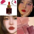 Lip & Cheek Tint  Liquid Lipstick, Korean Lip Gloss Moisturizing Natural, Multi-Use Lip and Cheek Tint, Non-Stick Cup, Lightweight, High Pigment, Long-Lasting, Vivid Color. 
