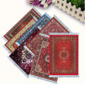 Rubber Persian Carpet Coaster Rubber Base Woven Mouse Pad Desk Mat for Office Use Home Decor Computer Users Desk Protection. 