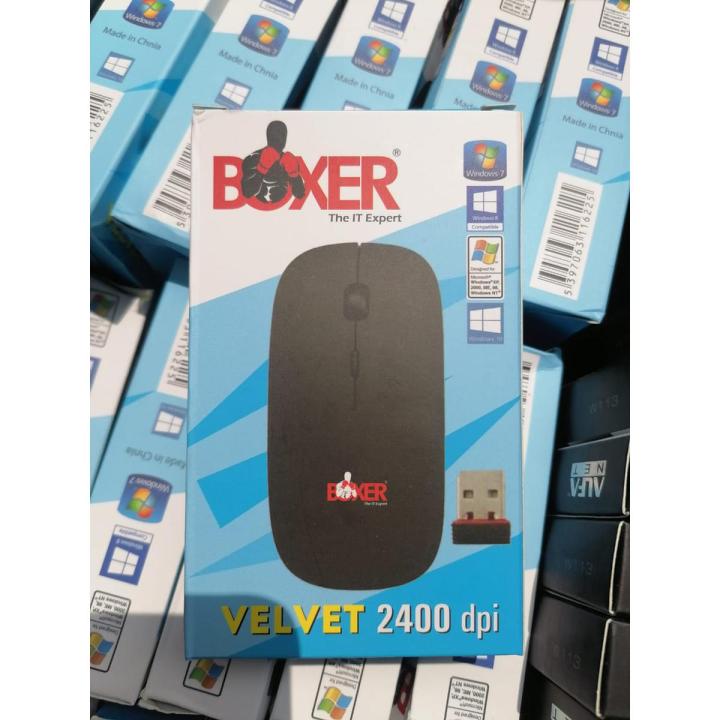 Slim Black Optical USB Wireless Mouse with 3-Button Ergonomic Design | Micro Slim Wireless Mouse | Rechargeable and Portable for Work | School or Travel Gaming |PC Computers, Laptops | Black