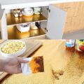 Golden Kitchen Wallpaper Self Adhesive Kitchen Aluminum Foil Stickers Oil Proof Waterproof Drawer Sticker. 