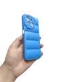 Tecno Spark GO 1 / POP 9 Back Cover Soft Matt Puffer Down Jacket Bubble Camera Protection Tecno Spark GO 1 Phone Case Tecno POP 9. 