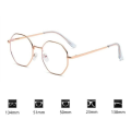 Ultra-Light Polygon Frame Reading Eyewear Anti-blue Light Glasses Fashion UV400 Shades Flat Mirror Eyeglasses Unisex. 