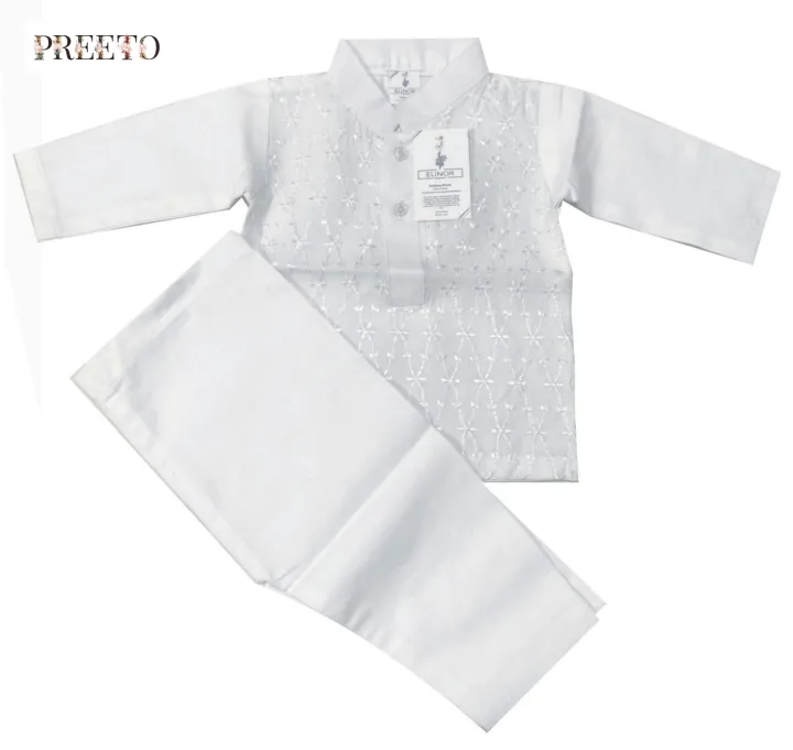 kids%20Chikankari%20Cotton%20Kurta%20Pajama%20Set%20-%20Image%204