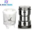 Raf 2 in 1 Mini Electric Coffee Grinder - Electric Masala Grinder - Juicer Blender - Juicer Blender Grinder - Stainless Steel Material - Spices and Food processor High Quality Machine - Chatni Maker. 