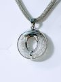 Elegant Metal Necklace & Earrings Set for Women – Stylish Designer Pendant Necklace - Necklace and Earrings. 