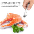 Tweezer Fish Bone Tong Stainless Steel Remover Fishbone Picker Puller Salmon Bass Fish Kitchen Accesories Tools. 