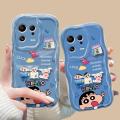 Suitable for Xiaomi 13 Phone case 11/10s Transparent Silicone note12pro Redmi k60 Cartoon Kindergarten Boy. 