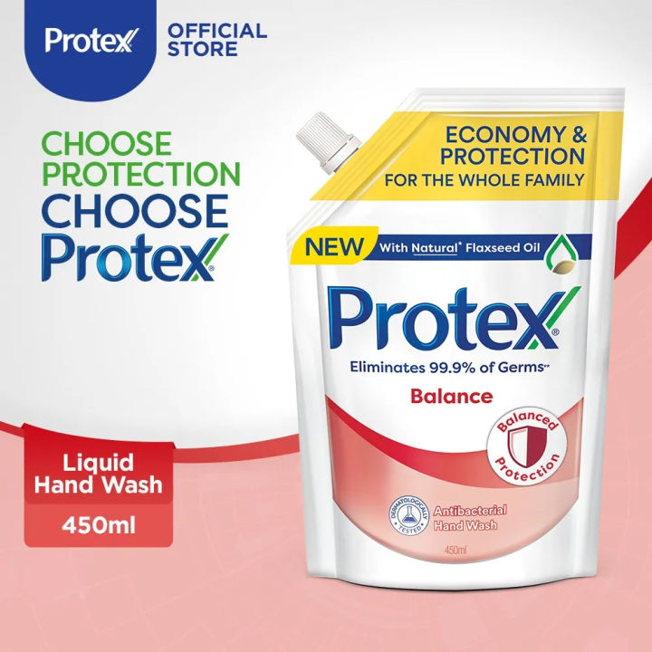 Protex Balance Liquid Handwash Pouch 450ml